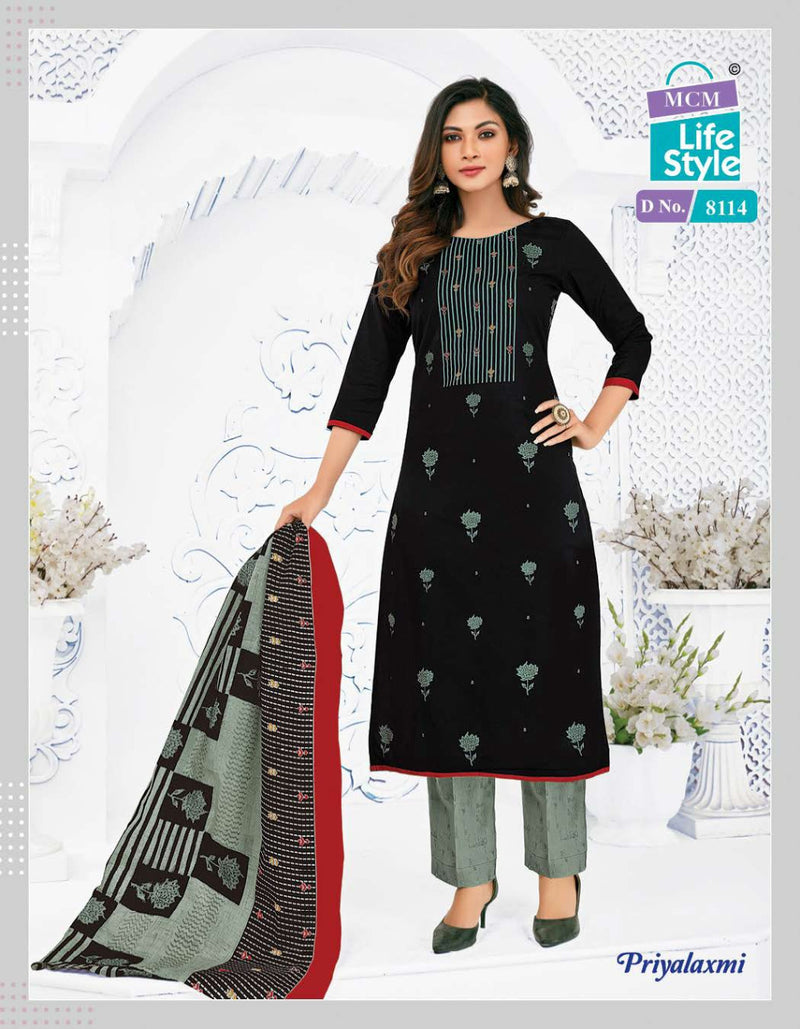 Mcm Lifestyle  Priyalaxmi Vol 22 Cotton Printed Festive Wear Salwar Suits