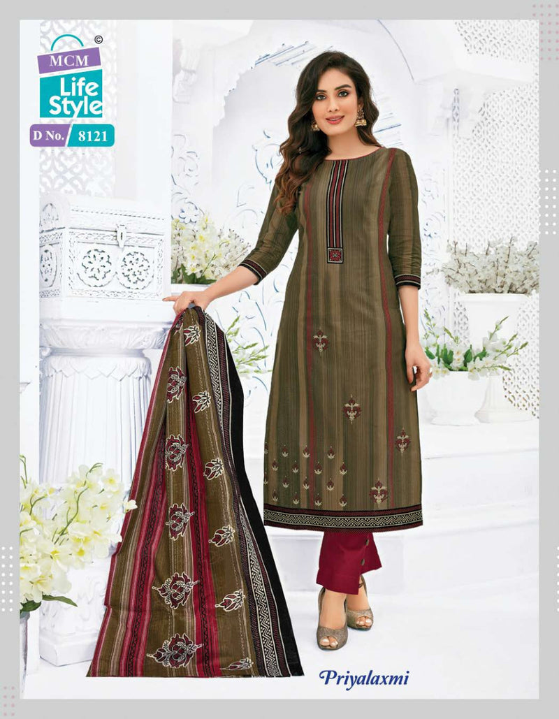 Mcm Lifestyle  Priyalaxmi Vol 22 Cotton Printed Festive Wear Salwar Suits