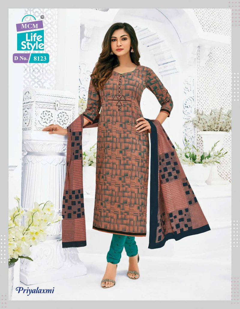 Mcm Lifestyle  Priyalaxmi Vol 22 Cotton Printed Festive Wear Salwar Suits