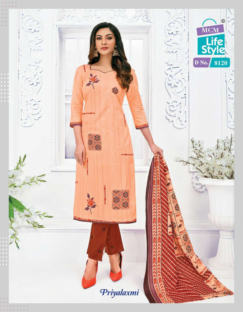 Mcm Lifestyle  Priyalaxmi Vol 22 Cotton Printed Festive Wear Salwar Suits