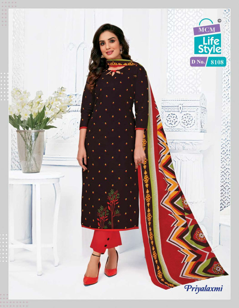 Mcm Lifestyle  Priyalaxmi Vol 22 Cotton Printed Festive Wear Salwar Suits