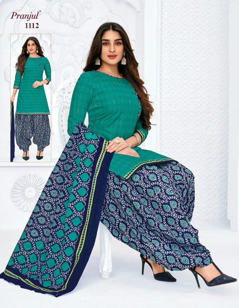 Pranjul Fashion Priyanka Vol 11 Nx Cotton Printed Patiala Style Fancy Festive Wear Salwar Kameez