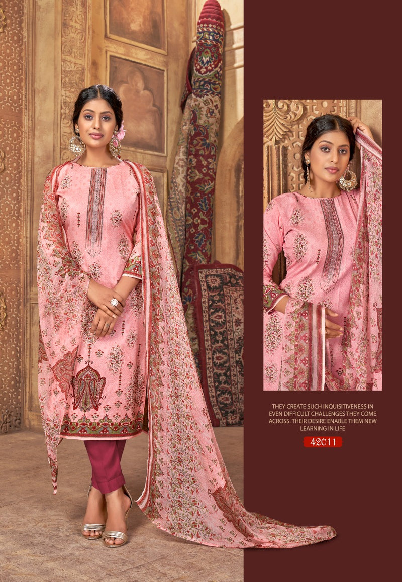 Shiv Gori Silk Mills Punjabi Kudi Vol 24 Indonesia Cotton Printed Party Wear Salwar Suits