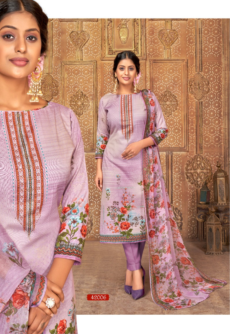 Shiv Gori Silk Mills Punjabi Kudi Vol 24 Indonesia Cotton Printed Party Wear Salwar Suits