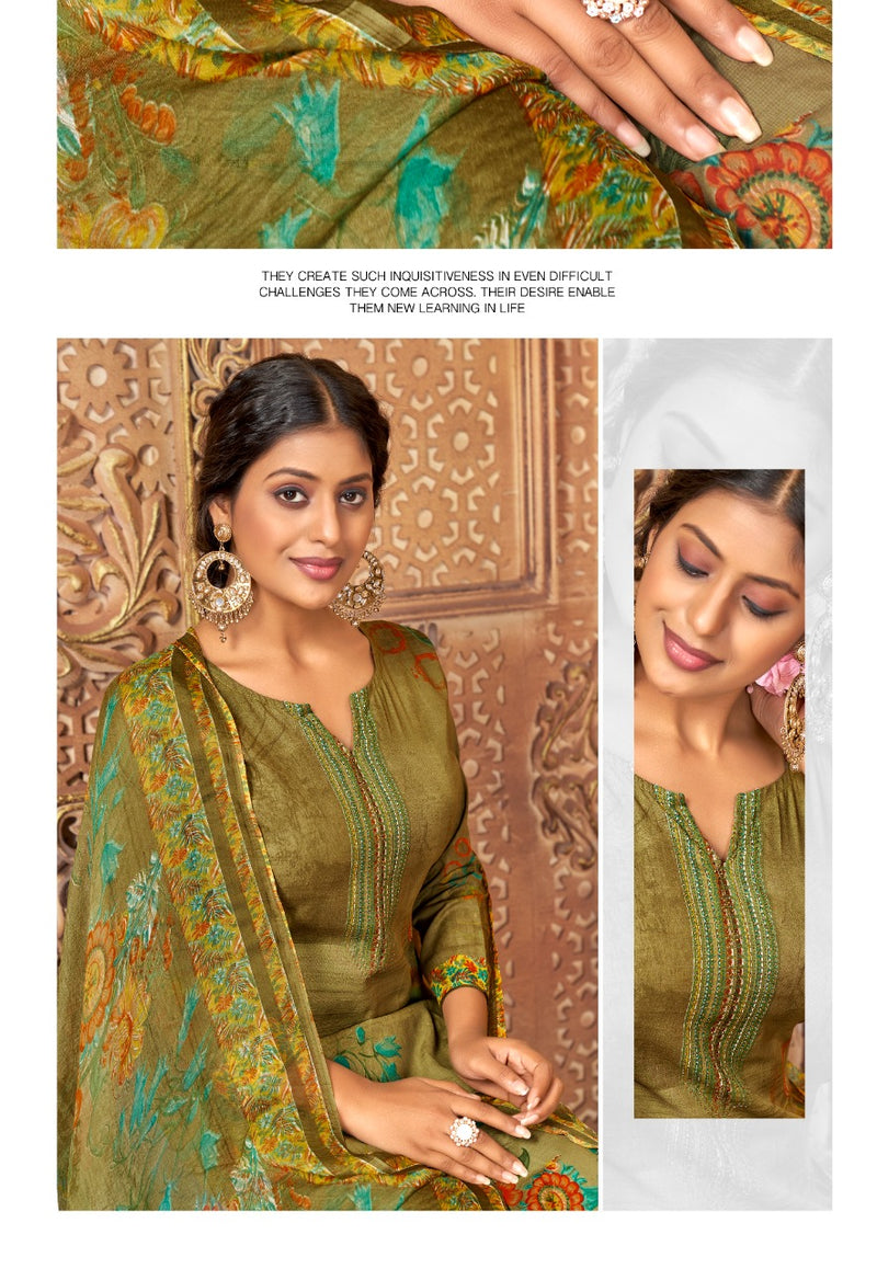 Shiv Gori Silk Mills Punjabi Kudi Vol 24 Indonesia Cotton Printed Party Wear Salwar Suits