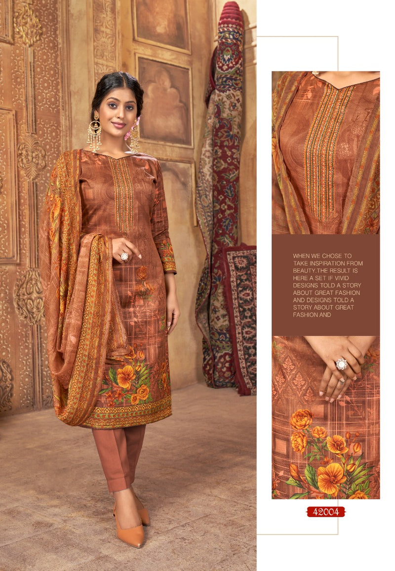 Shiv Gori Silk Mills Punjabi Kudi Vol 24 Indonesia Cotton Printed Party Wear Salwar Suits