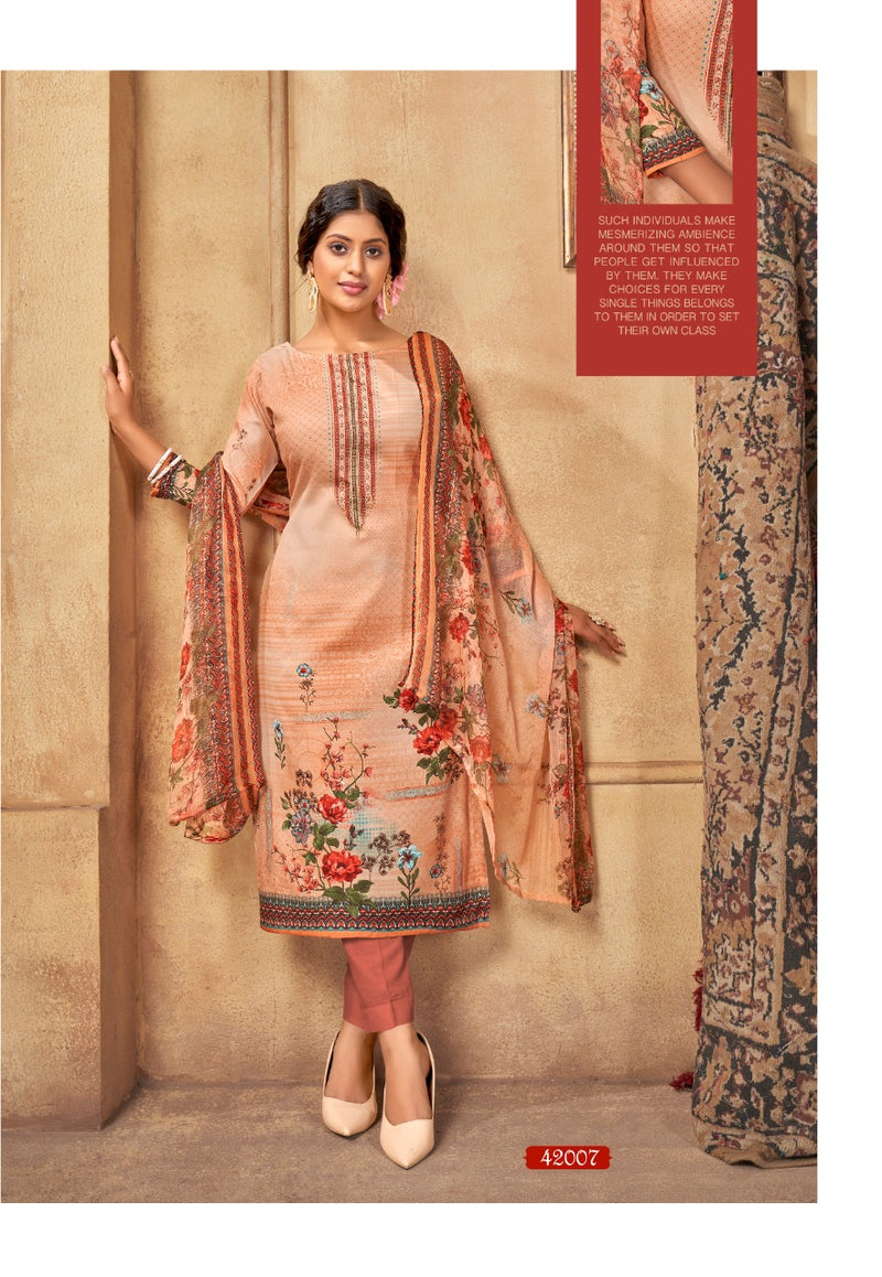 Shiv Gori Silk Mills Punjabi Kudi Vol 24 Indonesia Cotton Printed Party Wear Salwar Suits