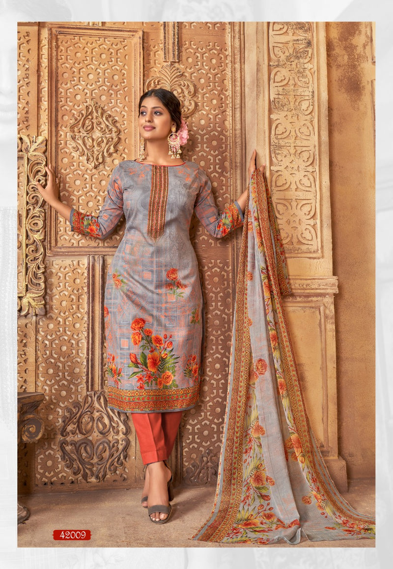 Shiv Gori Silk Mills Punjabi Kudi Vol 24 Indonesia Cotton Printed Party Wear Salwar Suits