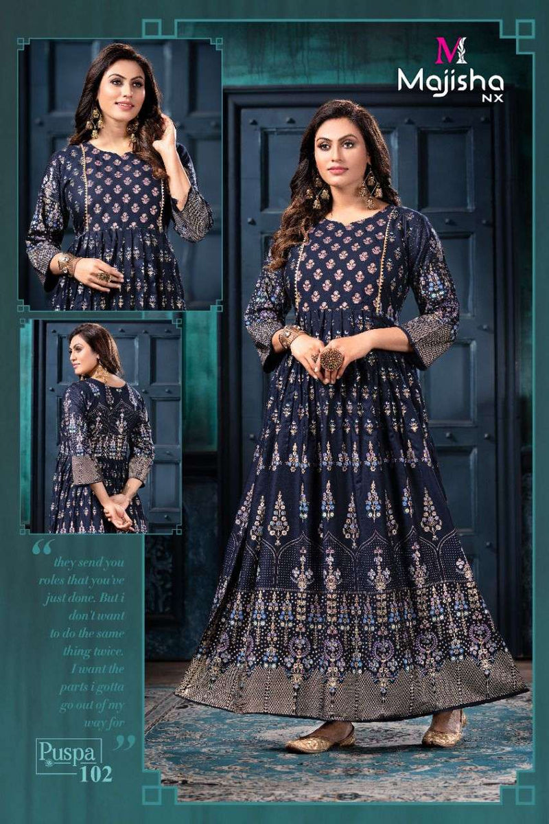 Stylish Party Wear Black Gown at Rs.1199/Piece in surat offer by avira  couture
