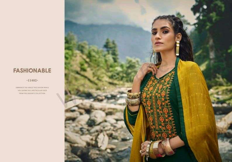 Panch Ratna Ritika Vol 2 Silk With Embroidery Work Fancy Salwar Suit