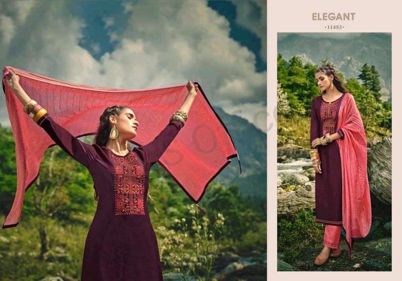 Panch Ratna Ritika Vol 2 Silk With Embroidery Work Fancy Salwar Suit