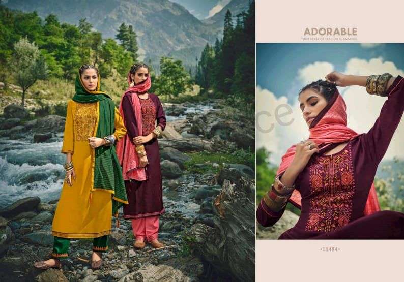 Panch Ratna Ritika Vol 2 Silk With Embroidery Work Fancy Salwar Suit