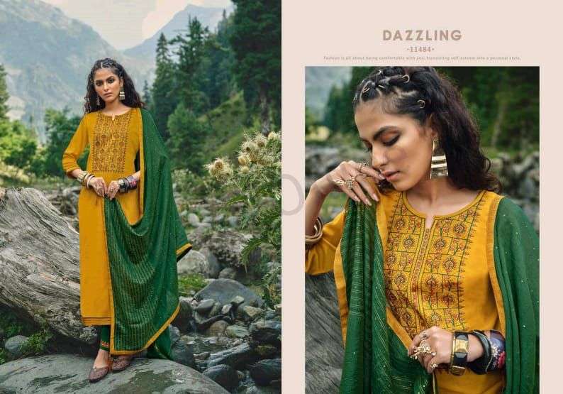 Panch Ratna Ritika Vol 2 Silk With Embroidery Work Fancy Salwar Suit