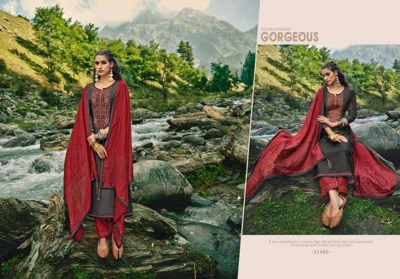 Panch Ratna Ritika Vol 2 Silk With Embroidery Work Fancy Salwar Suit