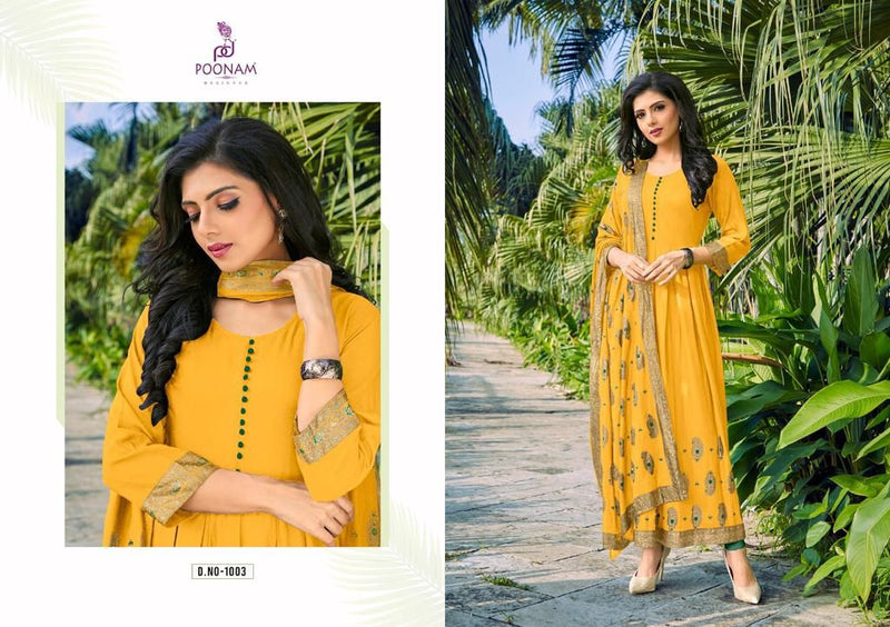 Poonam Designer Sruthi Pure Rayon Casual Official Wear Kurti