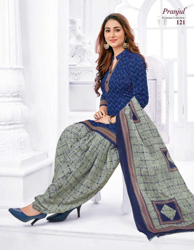 Pranjul Creation Launch Premium Collection Cotton Readymade Patiyala Style Salwar Suits