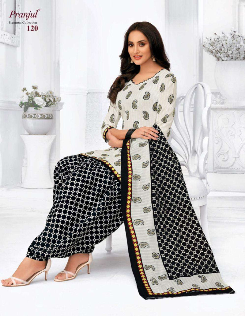 Pranjul Creation Launch Premium Collection Cotton Readymade Patiyala Style Salwar Suits