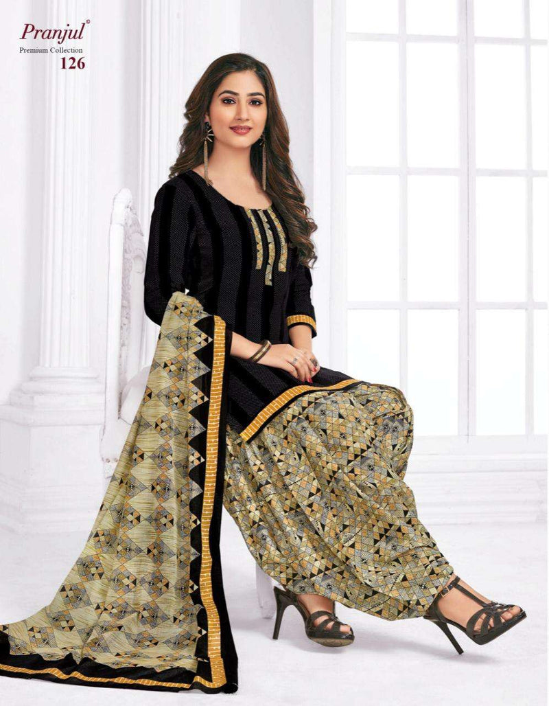 Pranjul Creation Launch Premium Collection Cotton Readymade Patiyala Style Salwar Suits