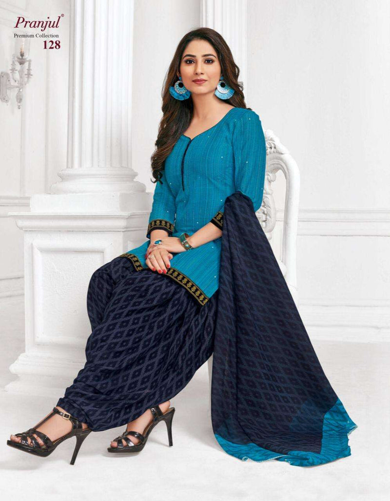 Pranjul Creation Launch Premium Collection Cotton Readymade Patiyala Style Salwar Suits