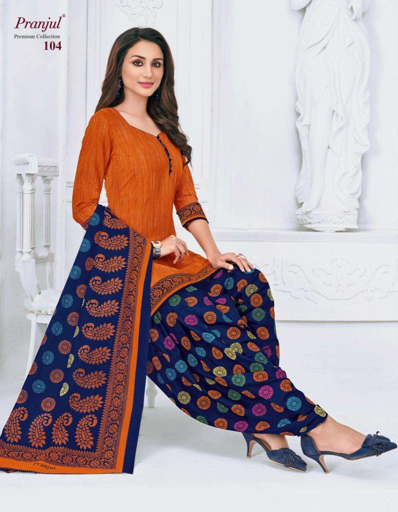 Pranjul Creation Launch Premium Collection Cotton Readymade Patiyala Style Salwar Suits