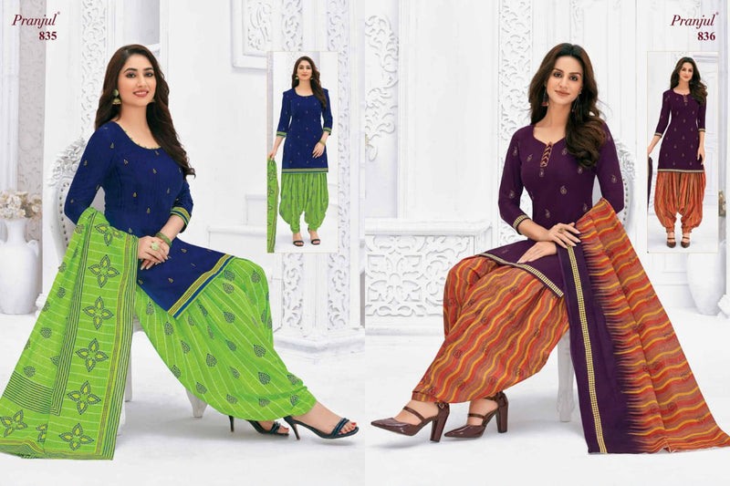 Pranjul Fashion Priyanka Vol 8 Pure Cotton Daily Wear Dress Material