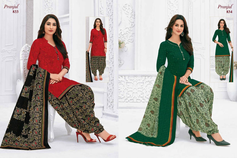 Pranjul Fashion Priyanka Vol 8 Pure Cotton Daily Wear Dress Material