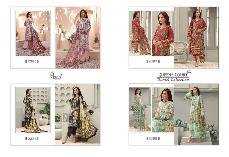 Shree Fabs Queens Court Winter Collection Nx Pashmina With Heavy Embroidery Work Stylish Designer Pakistani Salwar Kameez