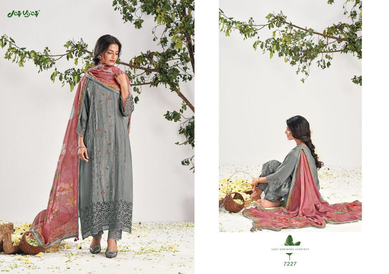 Jay Vijay Raabta Silk With Heavy Embroidery Work Stylish Designer Fancy festive Wear salwar Kameez