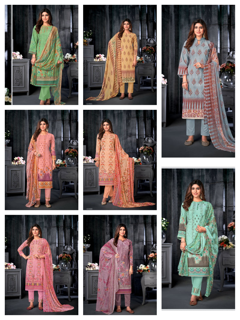 SKT Suits Rabia Cambric Cotton Party Wear Salwar Suits With Digital Prints