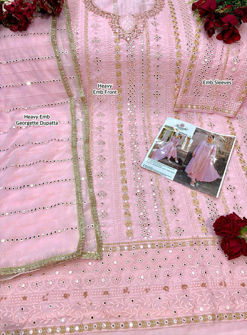 Ramsha Suit Afreen C 1251 Georgette Heavy Embroidery Pakistani Suit