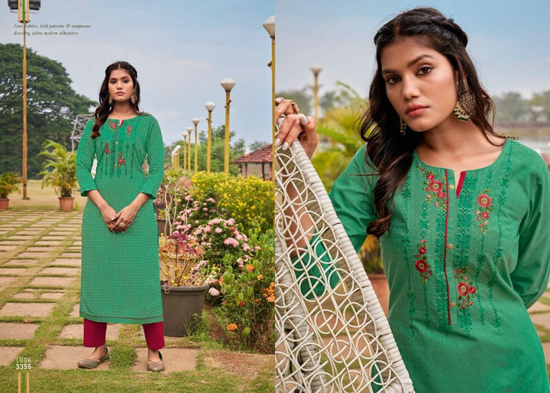 Rangoon Rangat Vol 2 Linen Cotton Fancy Designer Party Wear Kurtis