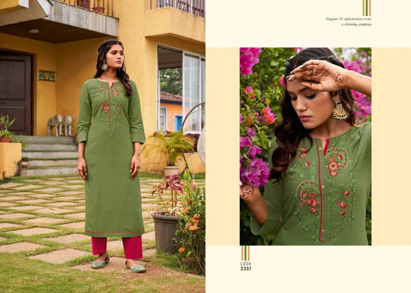 Rangoon Rangat Vol 2 Linen Cotton Fancy Designer Party Wear Kurtis