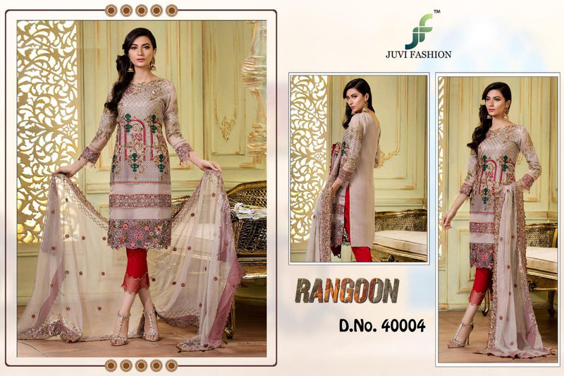 Juvi Fashion Rangoon Georgette With Heavy Beautiful Work Stylish Designer Pakistani Fancy Salwar Kameez