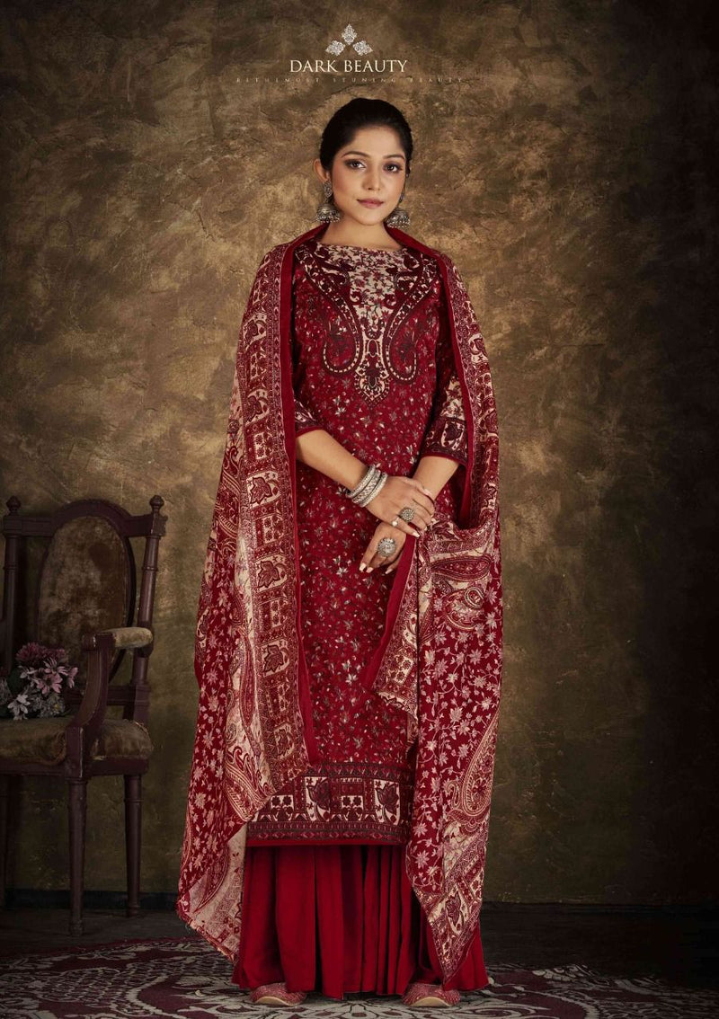 Roli Moli Creation Rangoon Pashmina With Heavy Printed Work Stylish Designer Casual Salwar Suit