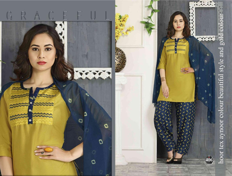 Party Wear Kurti With Skirt Set at Rs.920/Piece in yamunanagar offer by  Snehas Creation