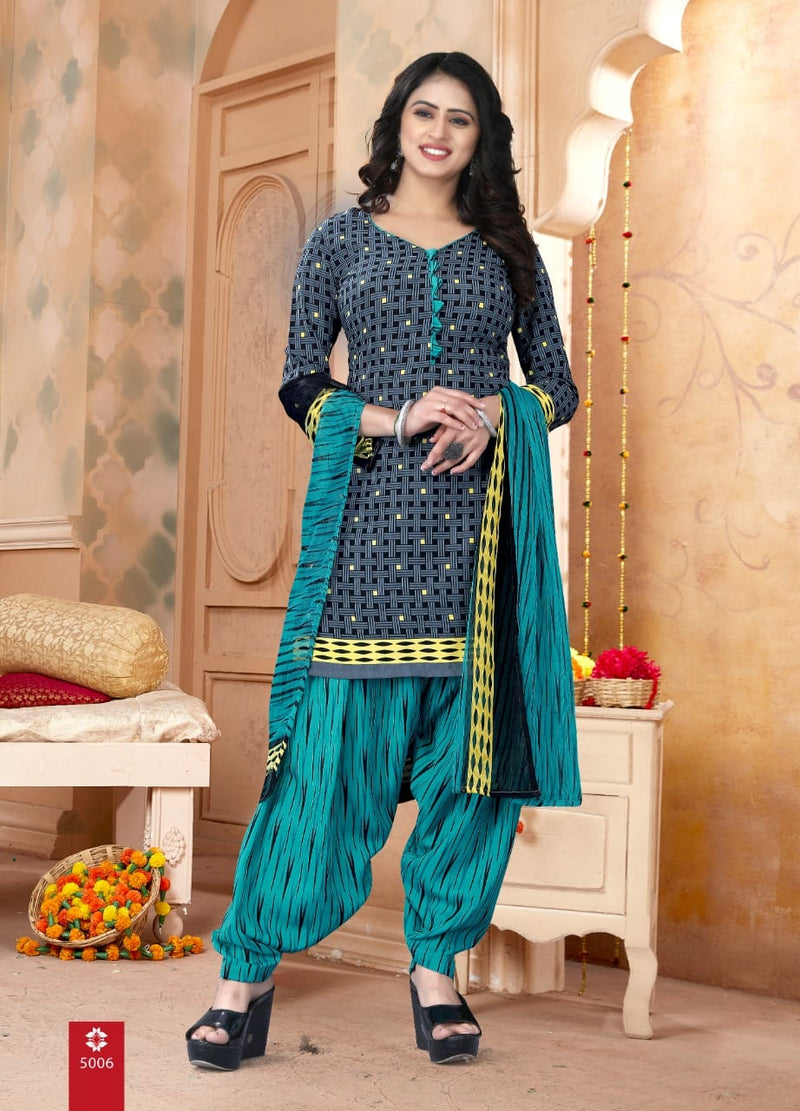 Rinkal Crepe Vol 5 American Crepe Casual  Wear Salwar Kameez