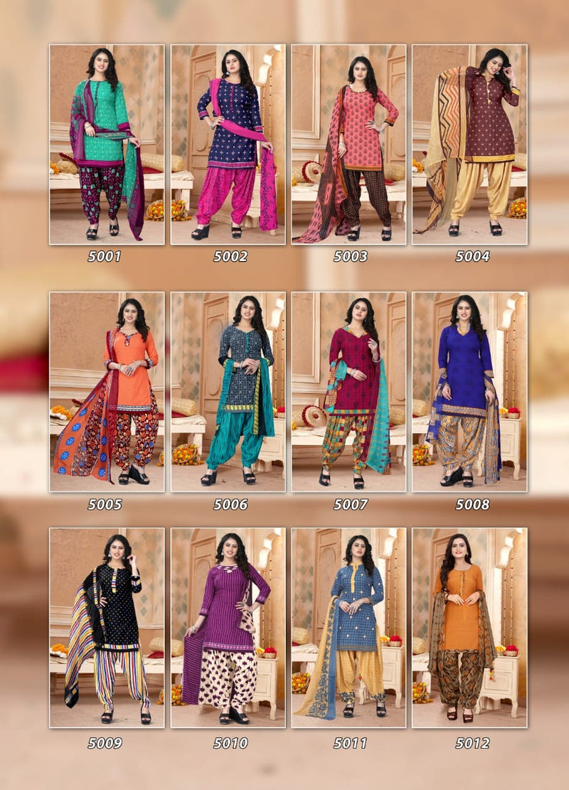 Rinkal Crepe Vol 5 American Crepe Casual  Wear Salwar Kameez