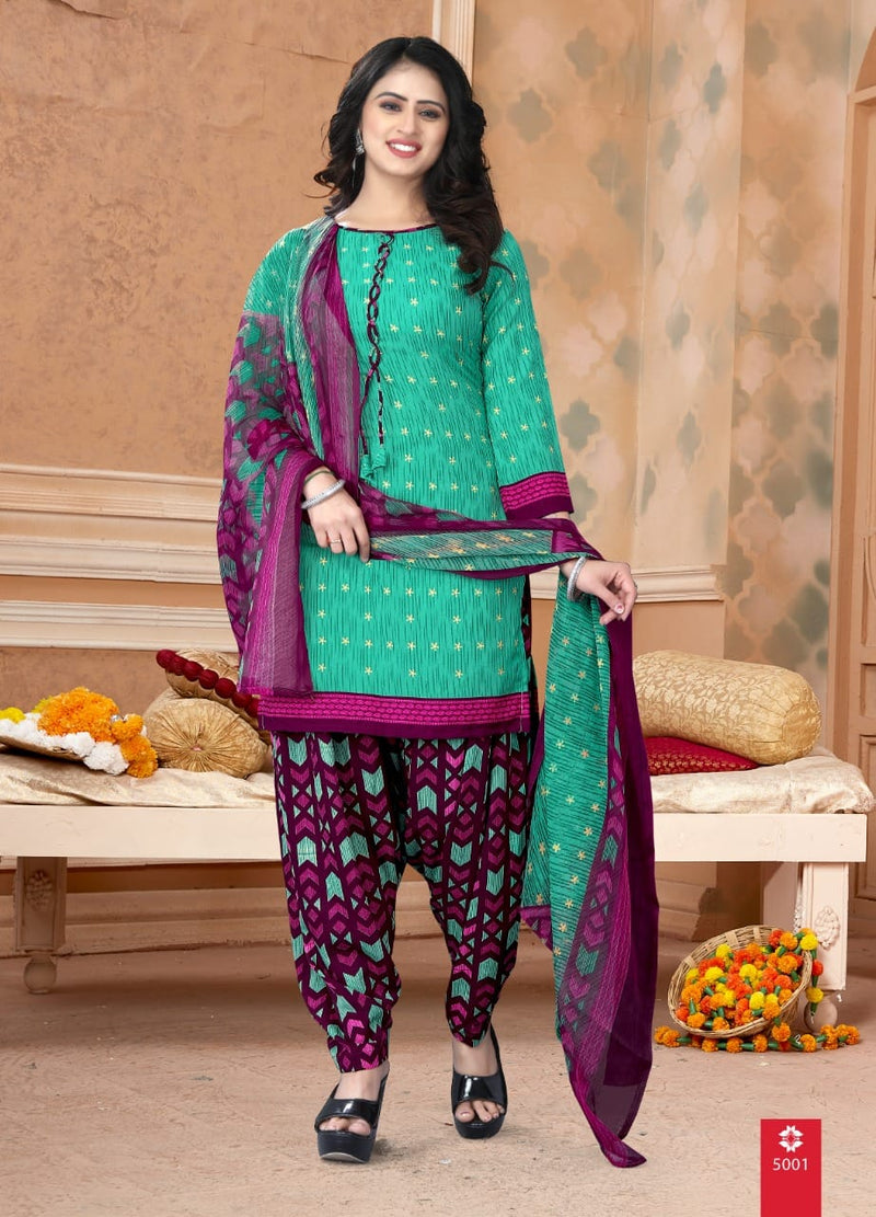 Rinkal Crepe Vol 5 American Crepe Casual  Wear Salwar Kameez