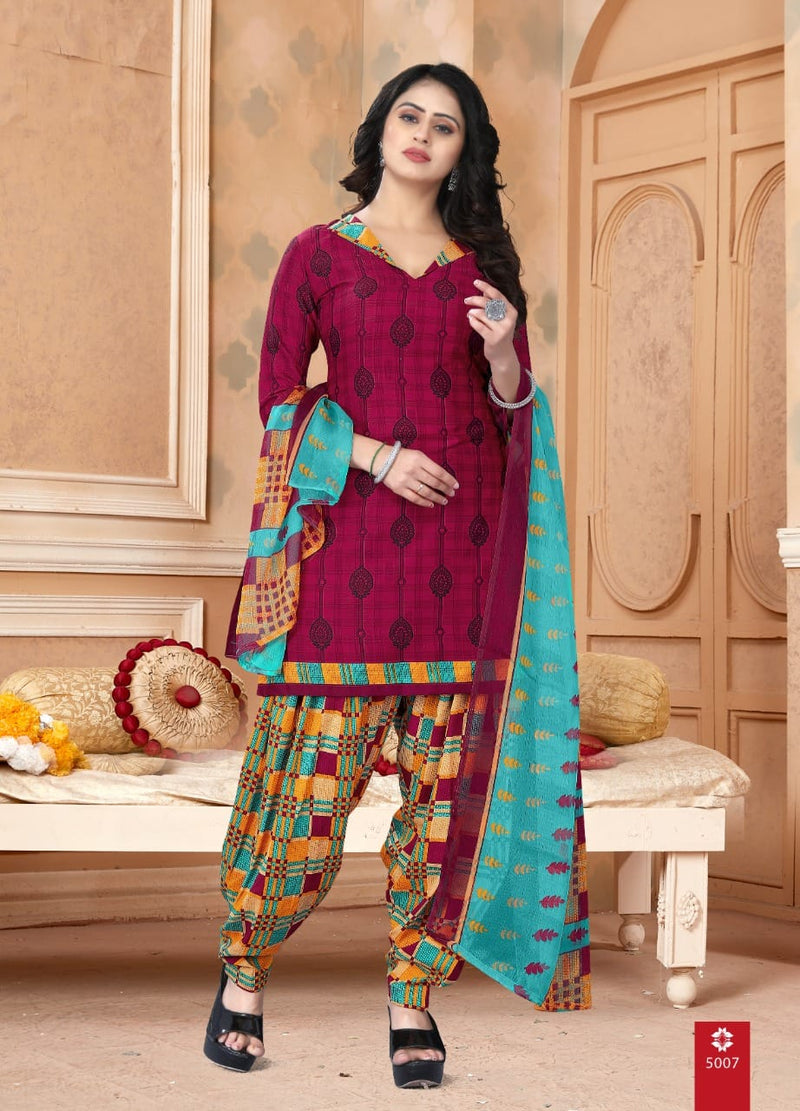 Rinkal Crepe Vol 5 American Crepe Casual  Wear Salwar Kameez