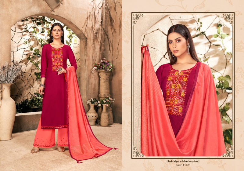 Panch Ratna Ritika Vol 4 Parampara Silk Embroidered Festive Wear Salwar Suits