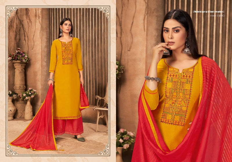 Panch Ratna Ritika Vol 4 Parampara Silk Embroidered Festive Wear Salwar Suits