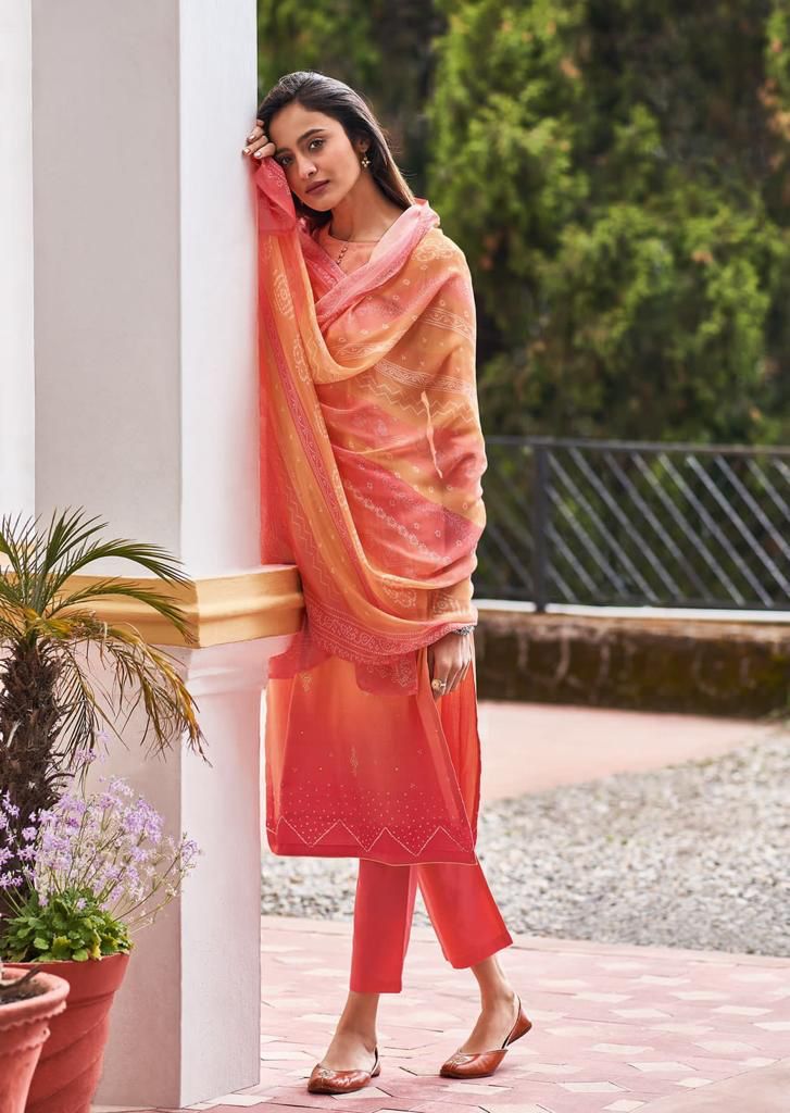 Varsha Ehrum Ritisha Satin Cotton Digital Printed Festive Wear Salwar Suits