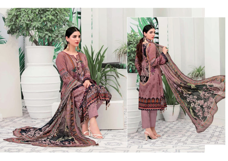 Madhav Fashion Riwaaz Lawn Cotton Printed Festive Wear Salwar Kameez