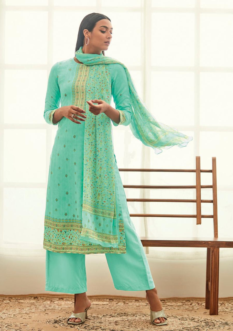 S Nirukth Riwaaz Jam Cotton Digital Dress Material Salwar Suits
