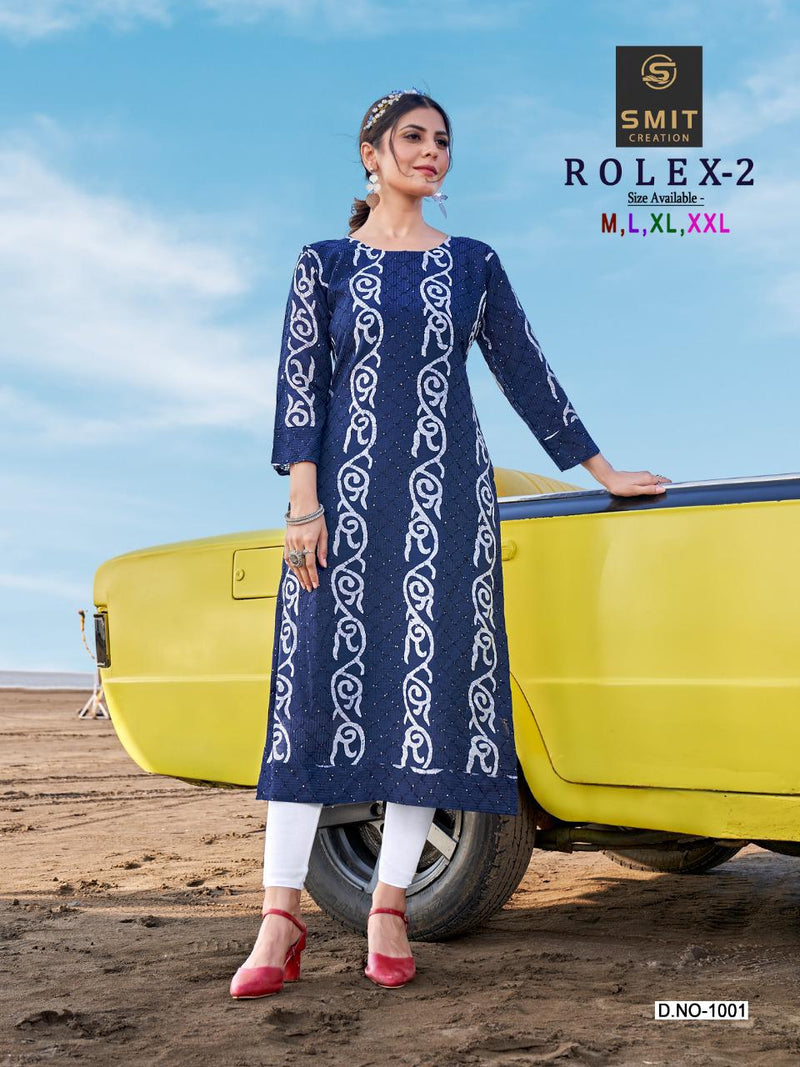 Poonam Designs Rolex Vol 2 Chanderi With Beautiful Heavy Work Stylish Designer Party Wear Kurti