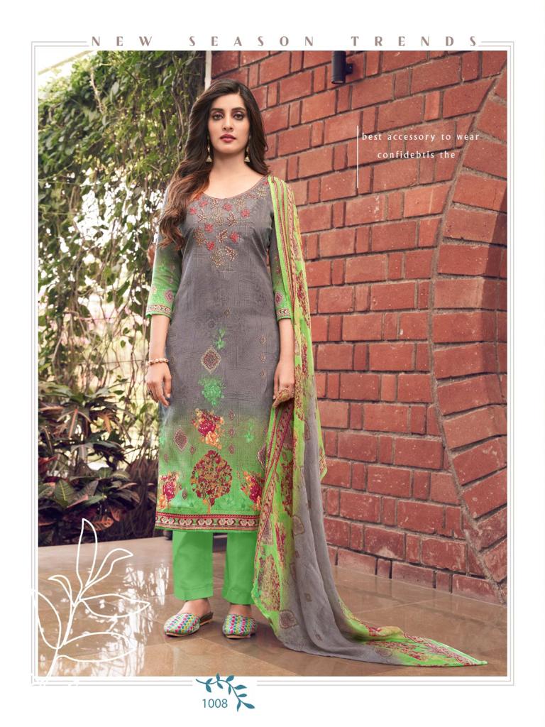 Roli Moli Creation Zarina Digital Style Print With Exclusive Embroidery Work Salwar Suits