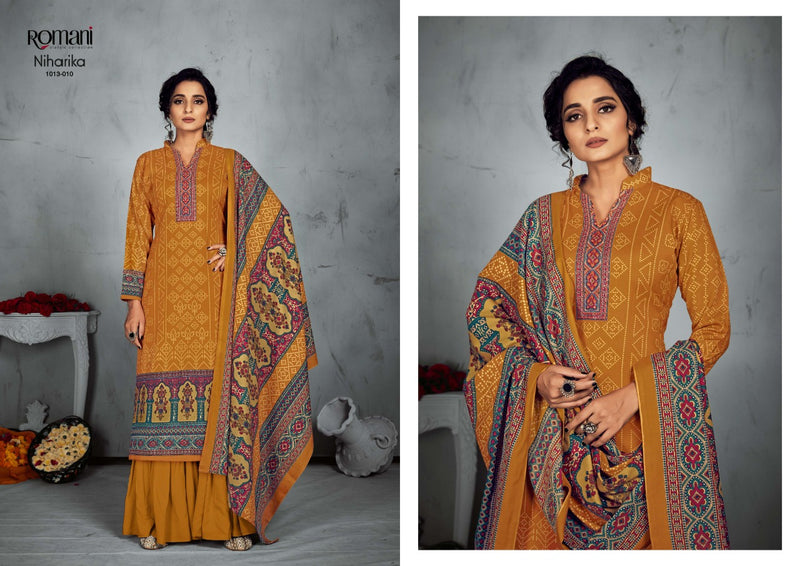 Romani Niharika Soft Cotton Printed Party Wear Salwar Kameez