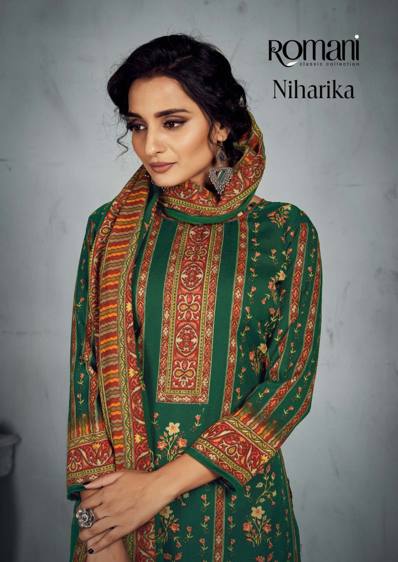 Romani Niharika Soft Cotton Printed Party Wear Salwar Kameez