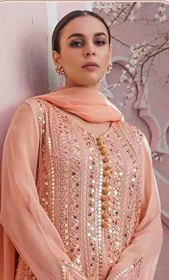 Shanaya Fashion Rose Aynoor S 99 Edition Fox Georgette Pakistani Style Party Wear Salwar Suits