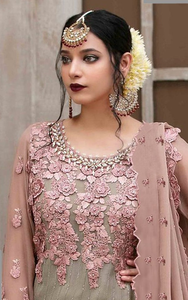 Shanaya Fashion Rose Bridal S 98 Georgette Party Wear Salwar Suits